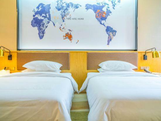 Kyriad Marvelous Hotel Shanghai Jiading Baolong Plaza Branch Екстериор снимка